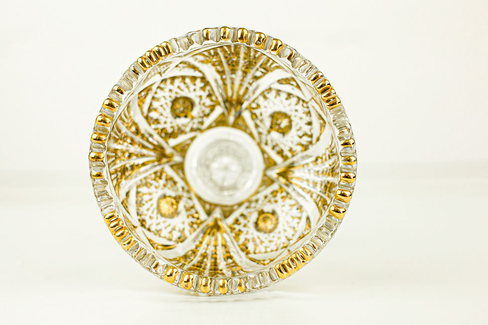 Thumbnail: Gold and Crystal Candy Dish