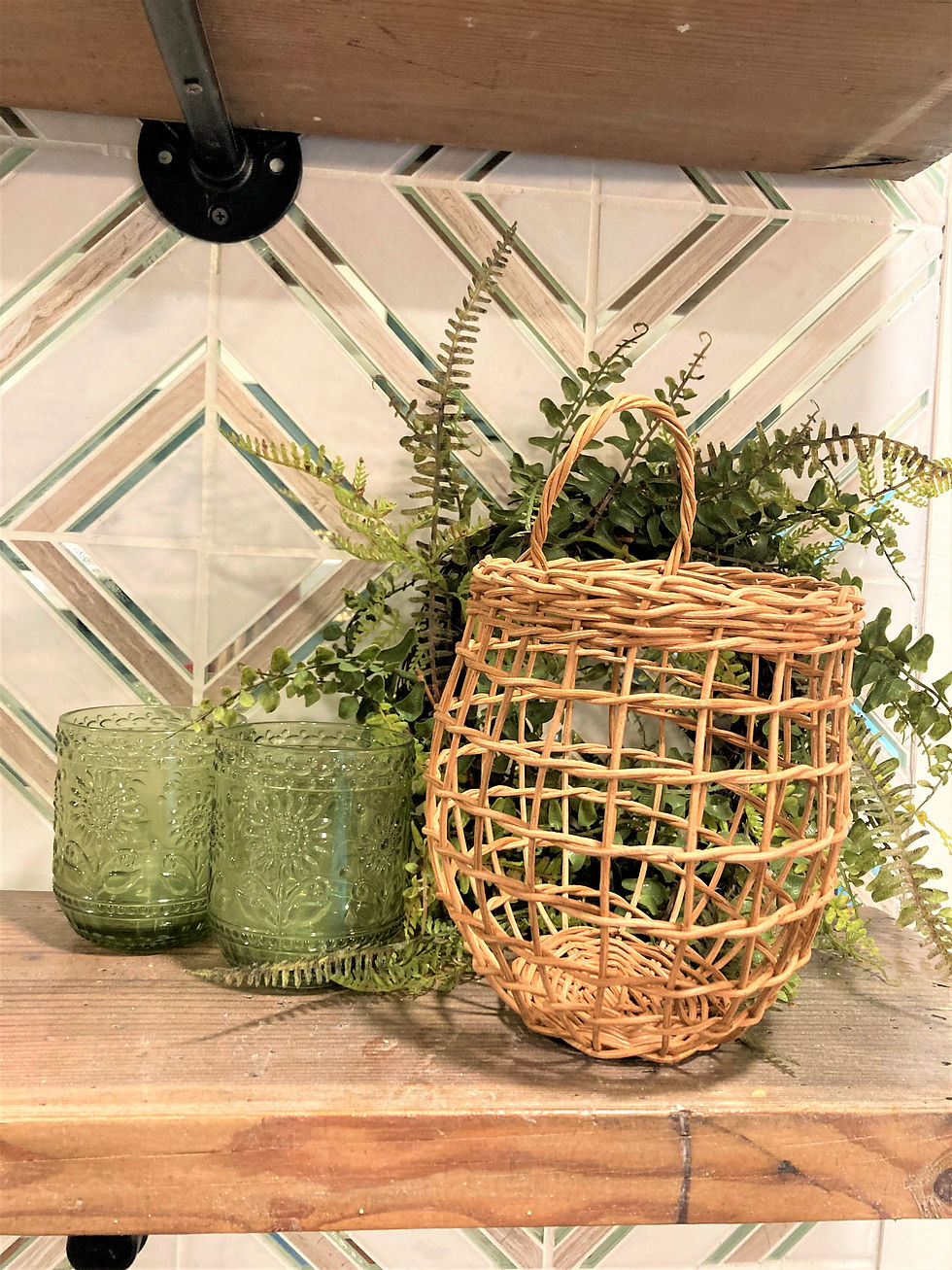 Thumbnail: Nesting Round Wicker Woven Storage Basket