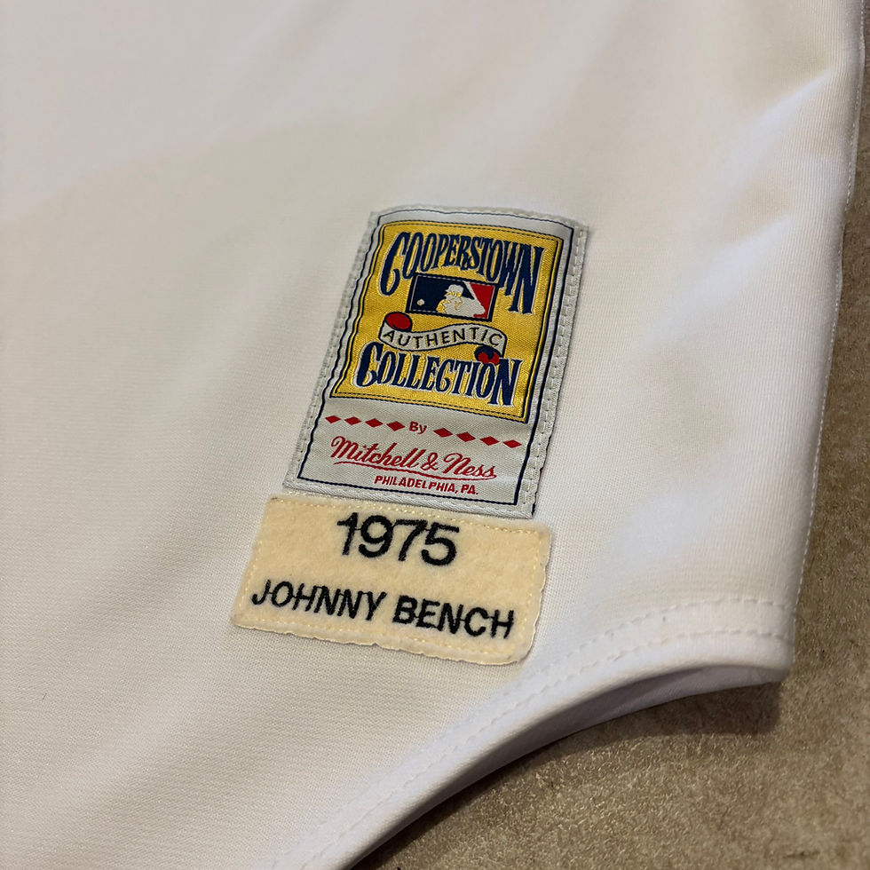 サムネイル： 【Mitchell & Ness】2XL  Cincinnati Reds ゲームシャツ
