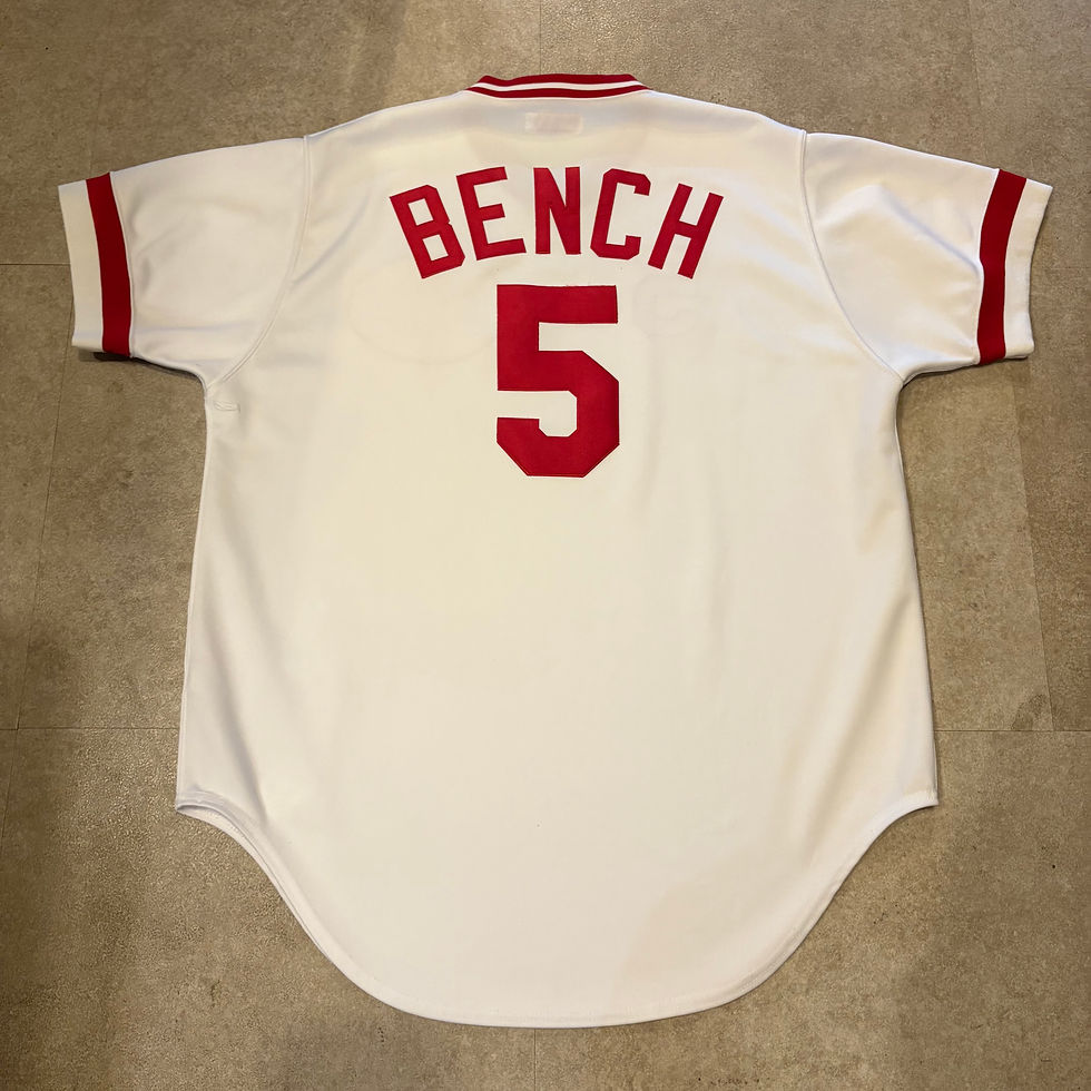 サムネイル： 【Mitchell & Ness】2XL  Cincinnati Reds ゲームシャツ