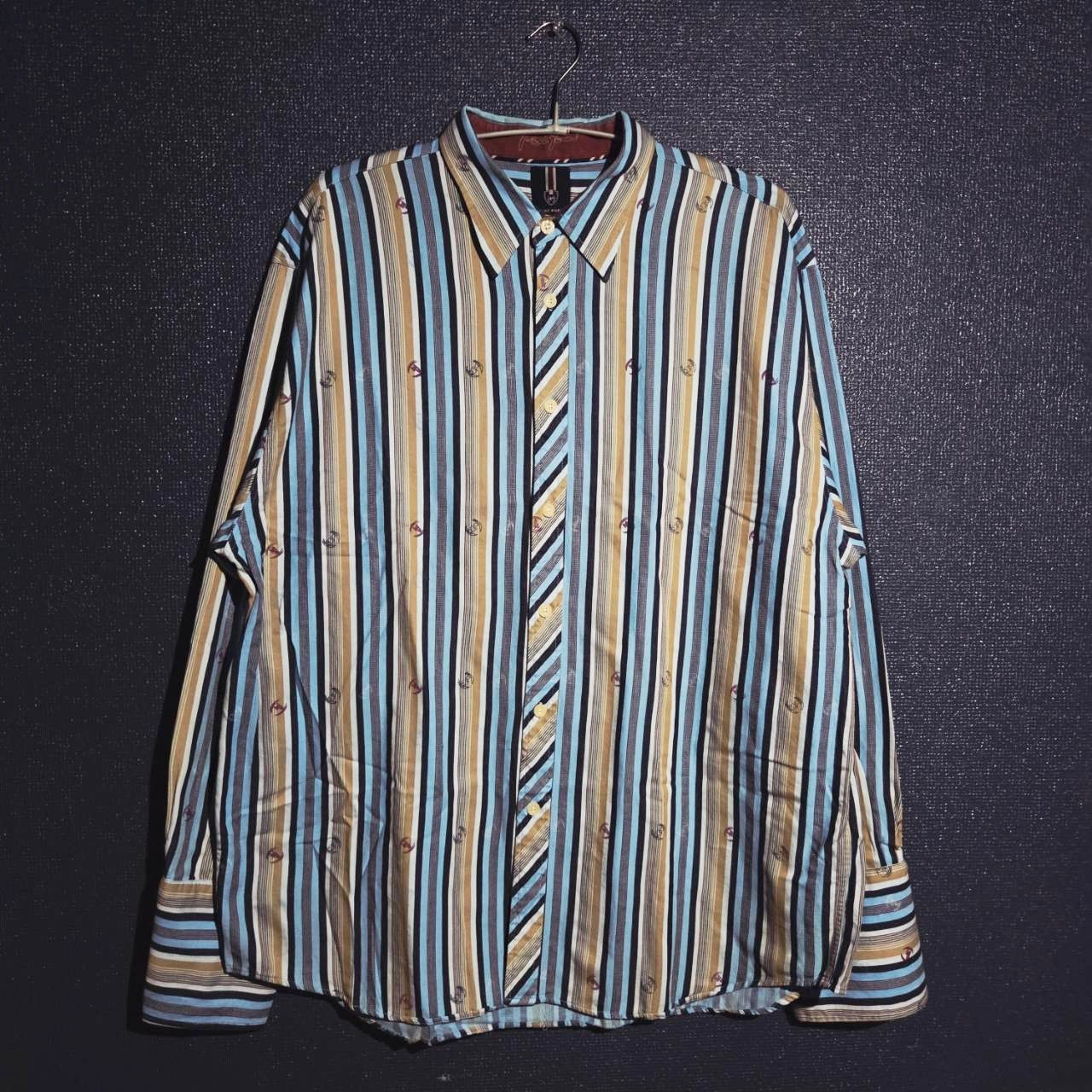 【PHAT FARM】XXXL Stripe Shirt