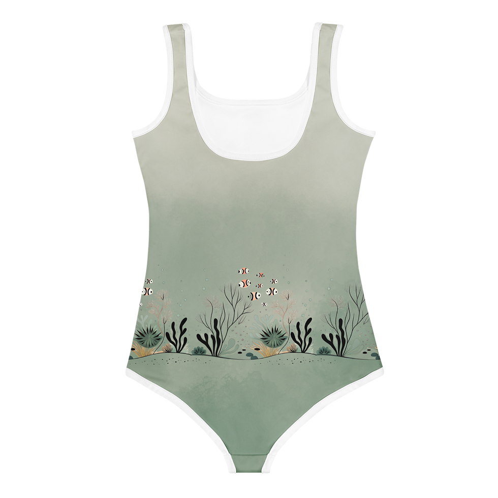 Swimsuit Beach wear for Kids & Youth, Cute Scuba Diver Girl