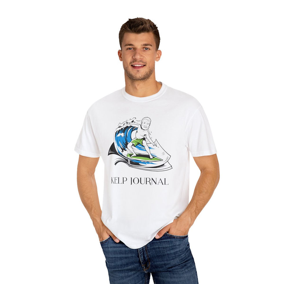 Thumbnail: Papa Hem Shred - Unisex Garment-Dyed T-shirt