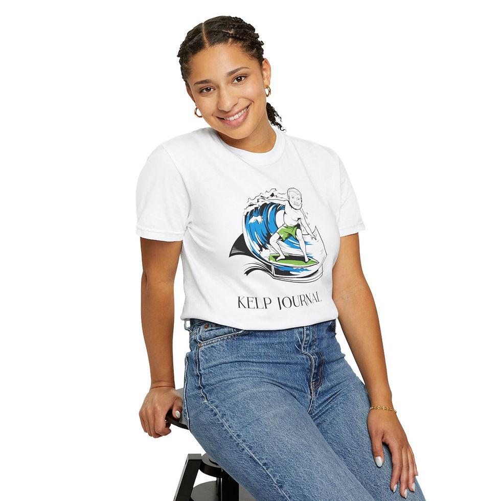 Thumbnail: Papa Hem Shred - Unisex Garment-Dyed T-shirt