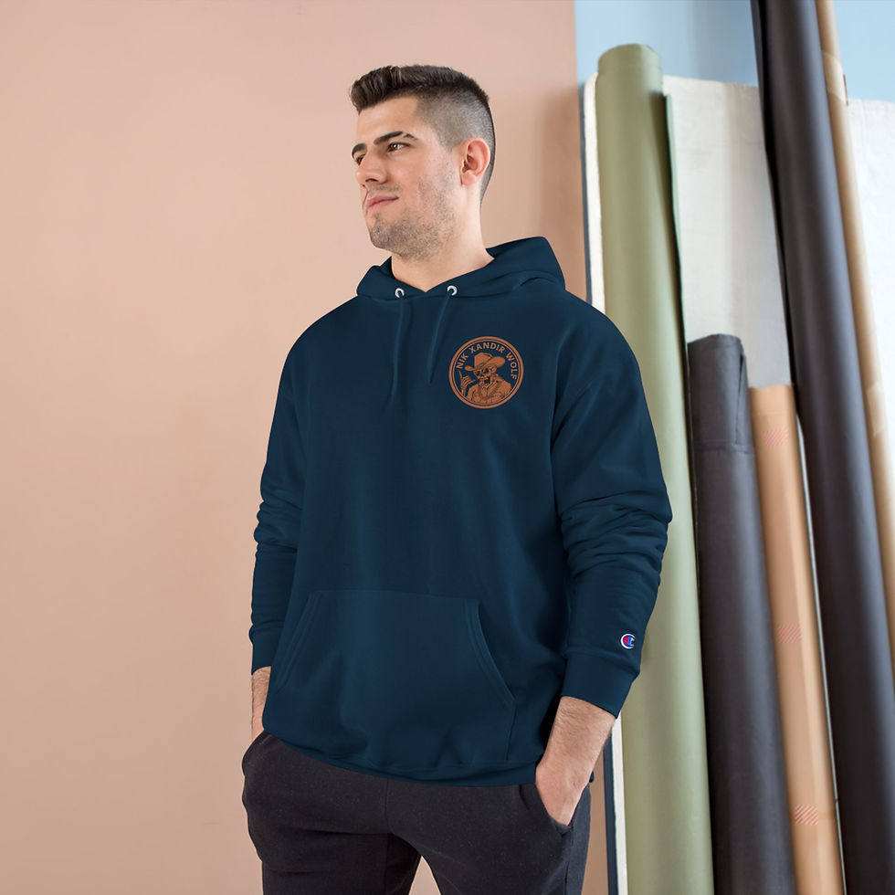 Thumbnail: Cowboy Hoodie - 'Surf Cowboy' Graphic Champion Pullover