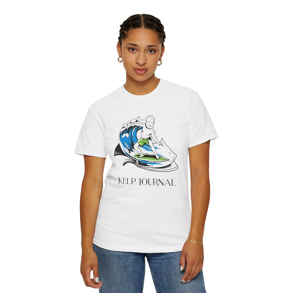 Thumbnail: Papa Hem Shred - Unisex Garment-Dyed T-shirt