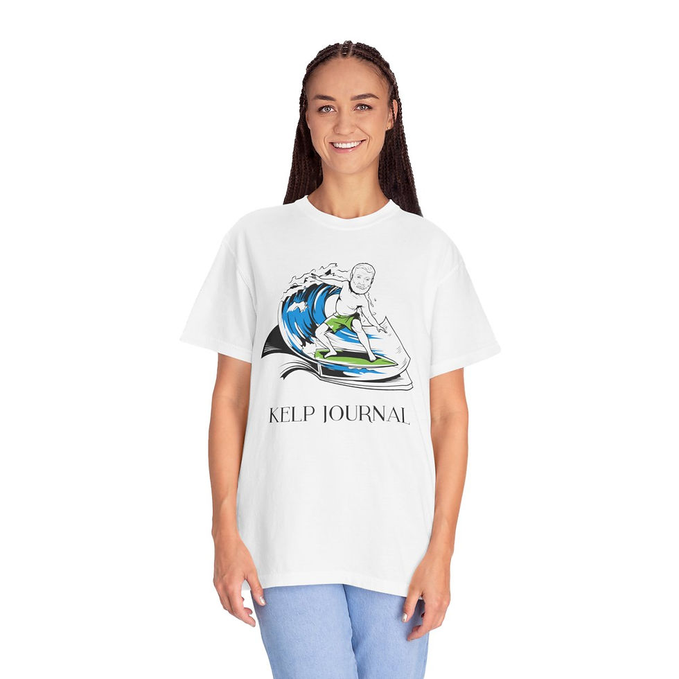 Thumbnail: Papa Hem Shred - Unisex Garment-Dyed T-shirt