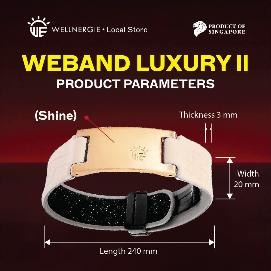 Thumbnail: 1 MAGNET】 WELLNERGIE Weband Magnet With Negative Ion Energy