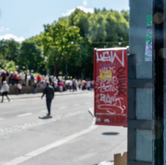 Ételosztás a világ egyik leggazdagabb országában