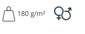 Coton bio de 180g/m2