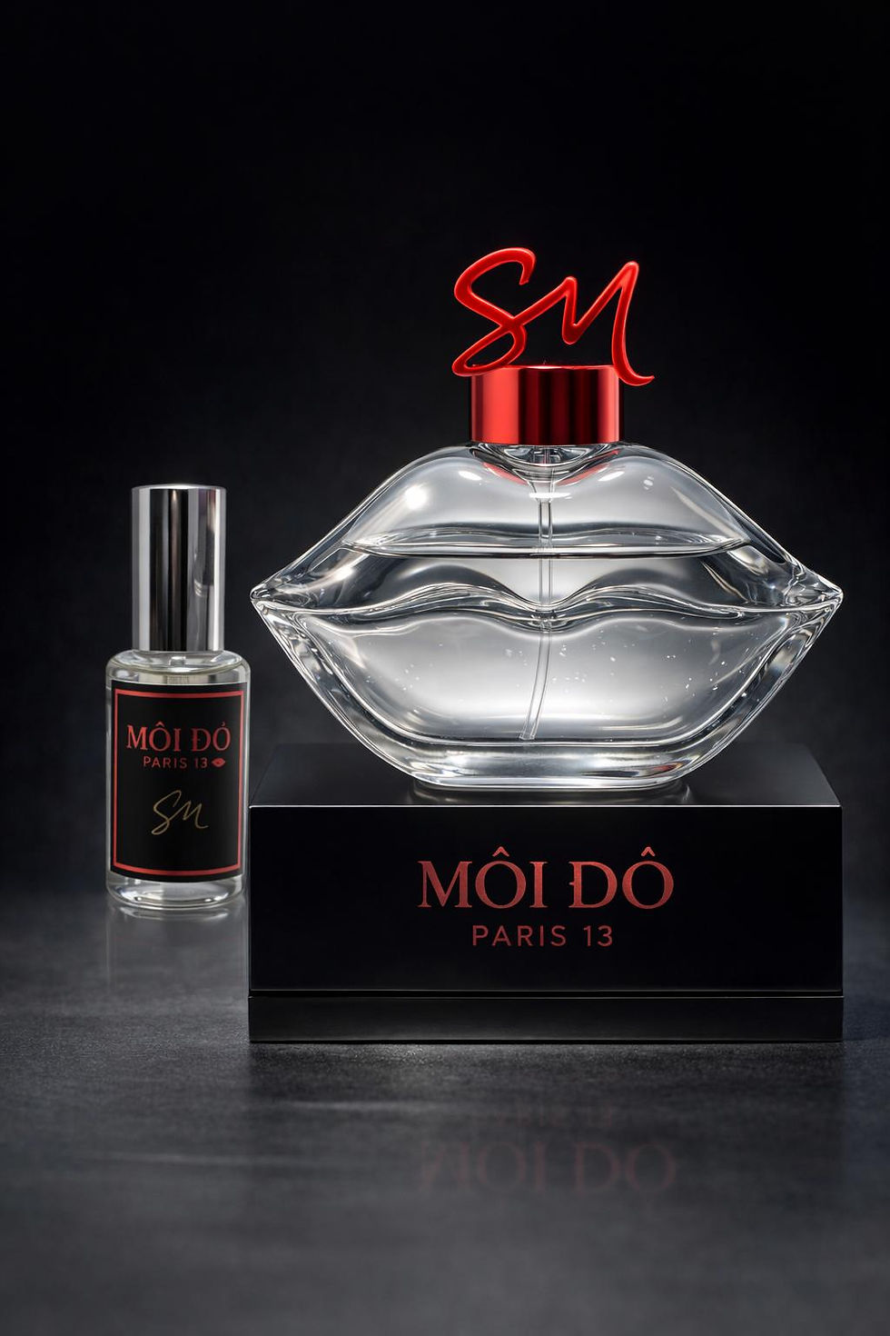 Le parfum MÔI ĐỎ PARIS 13 signé SM