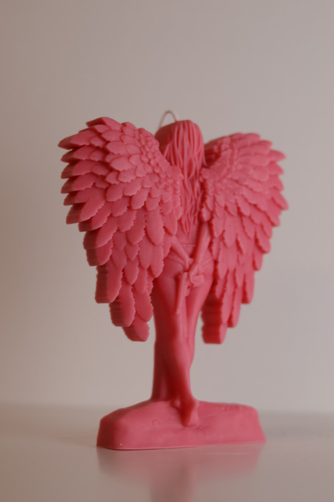 Decorative sculptural candles