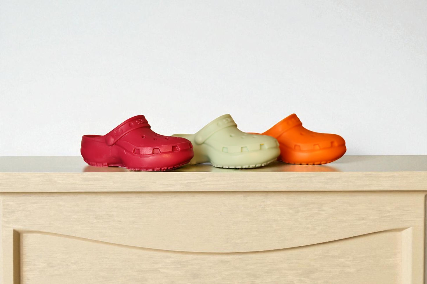 Decorative sculptural candles