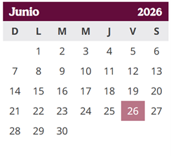 calendario 2526 Jun