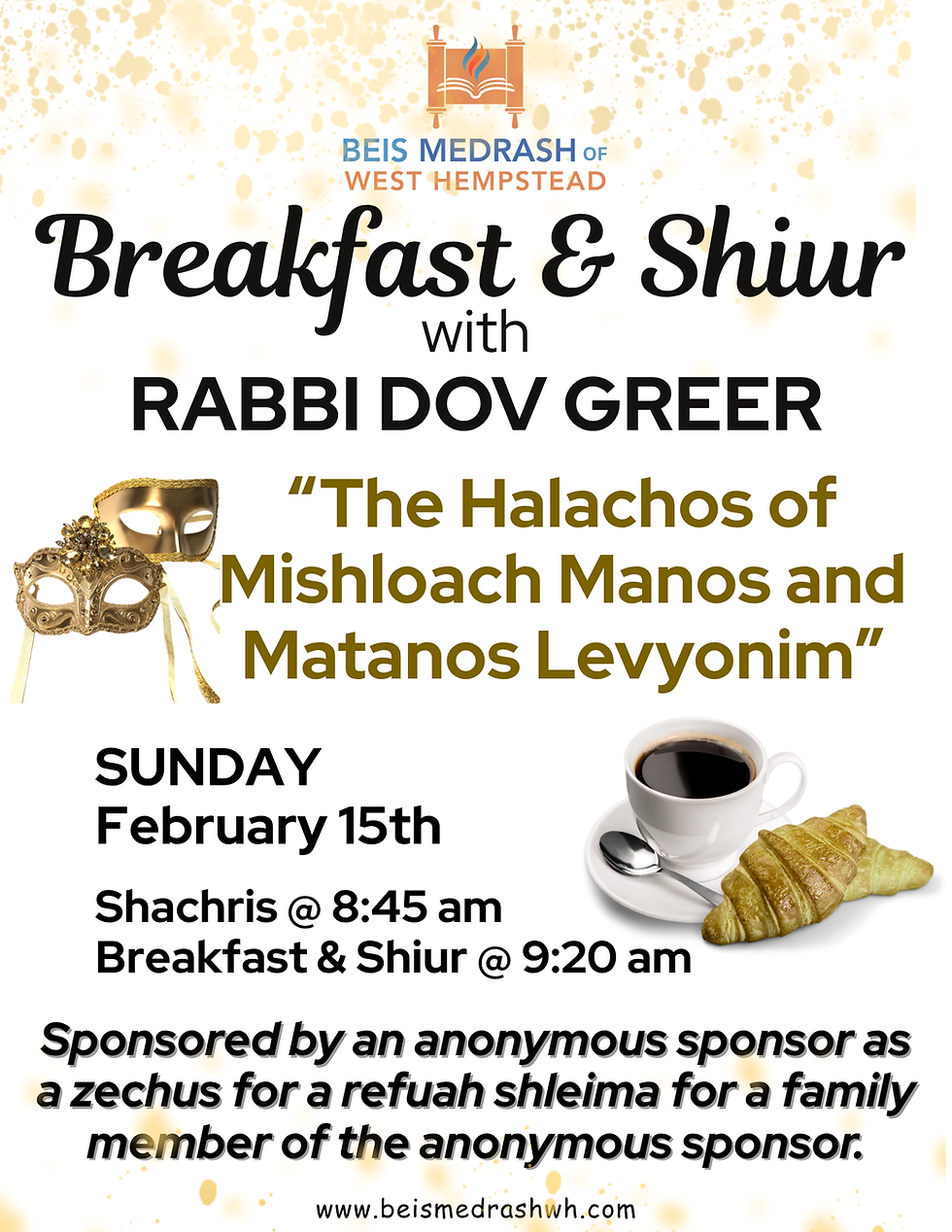 February Shiur  2026