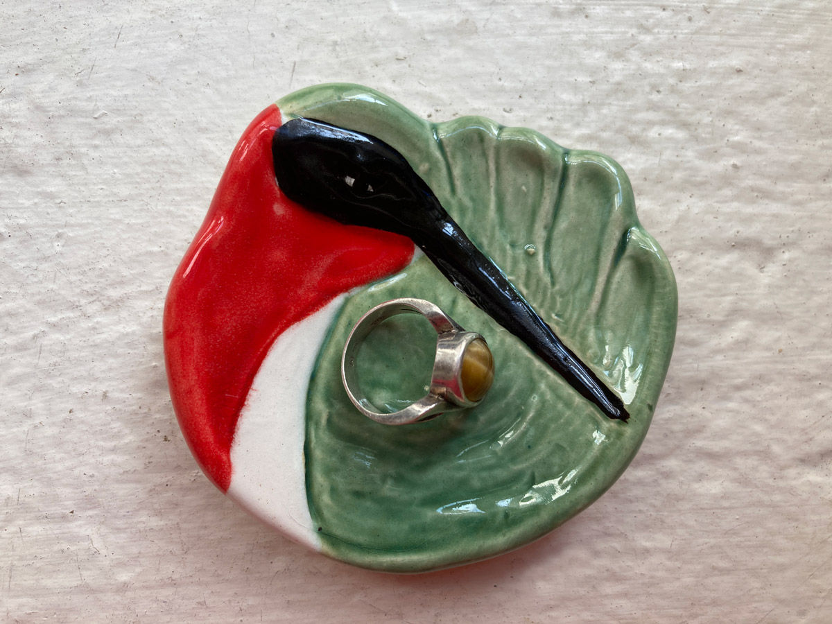 3" Mini Hummingbird dish