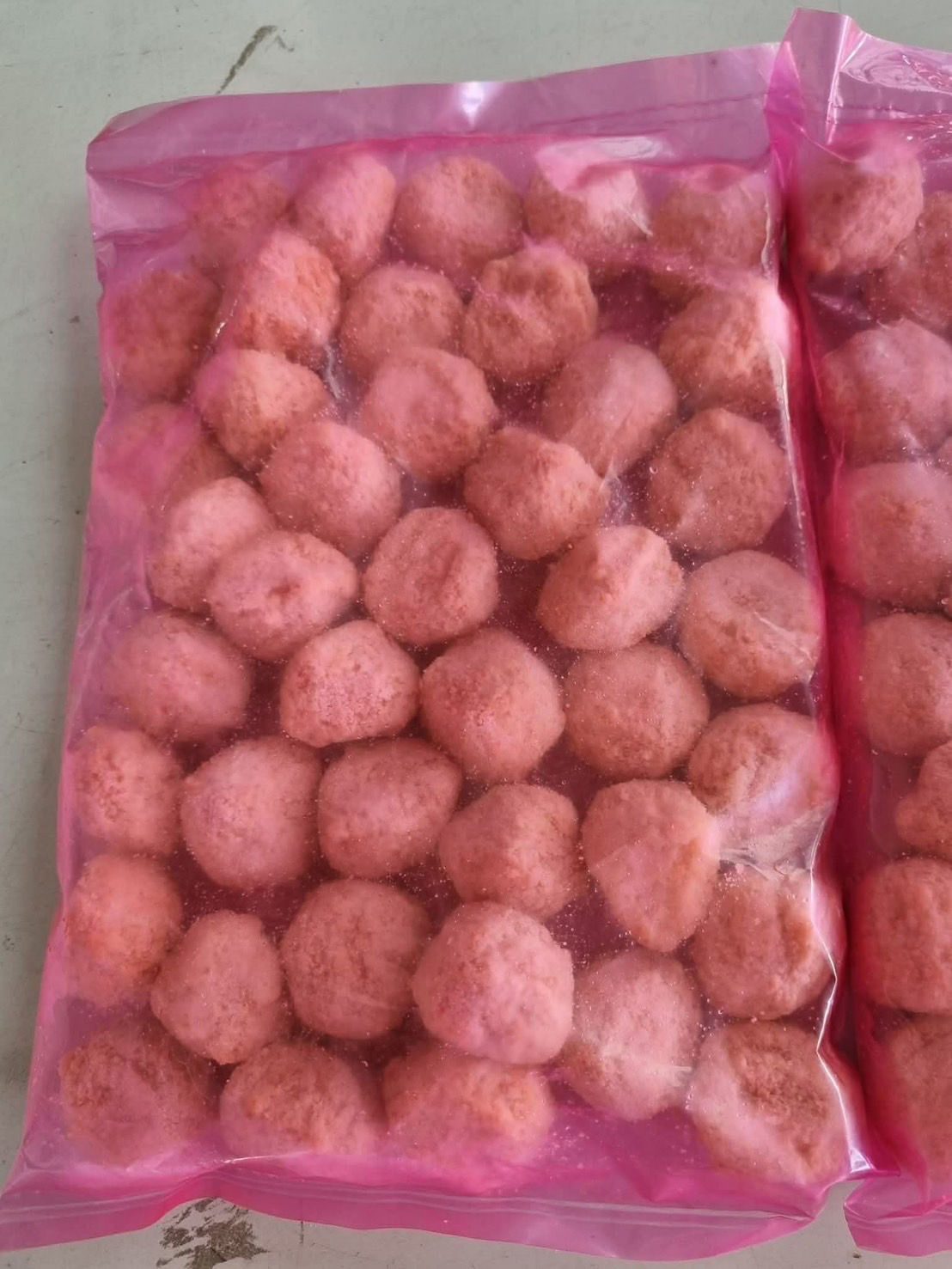 ไก่ป๊อปสอดไส้ชีส(ยืด) แพ็ค 38-40ชิ้น ลังละ 10 กก./ กก.ละ 95฿
