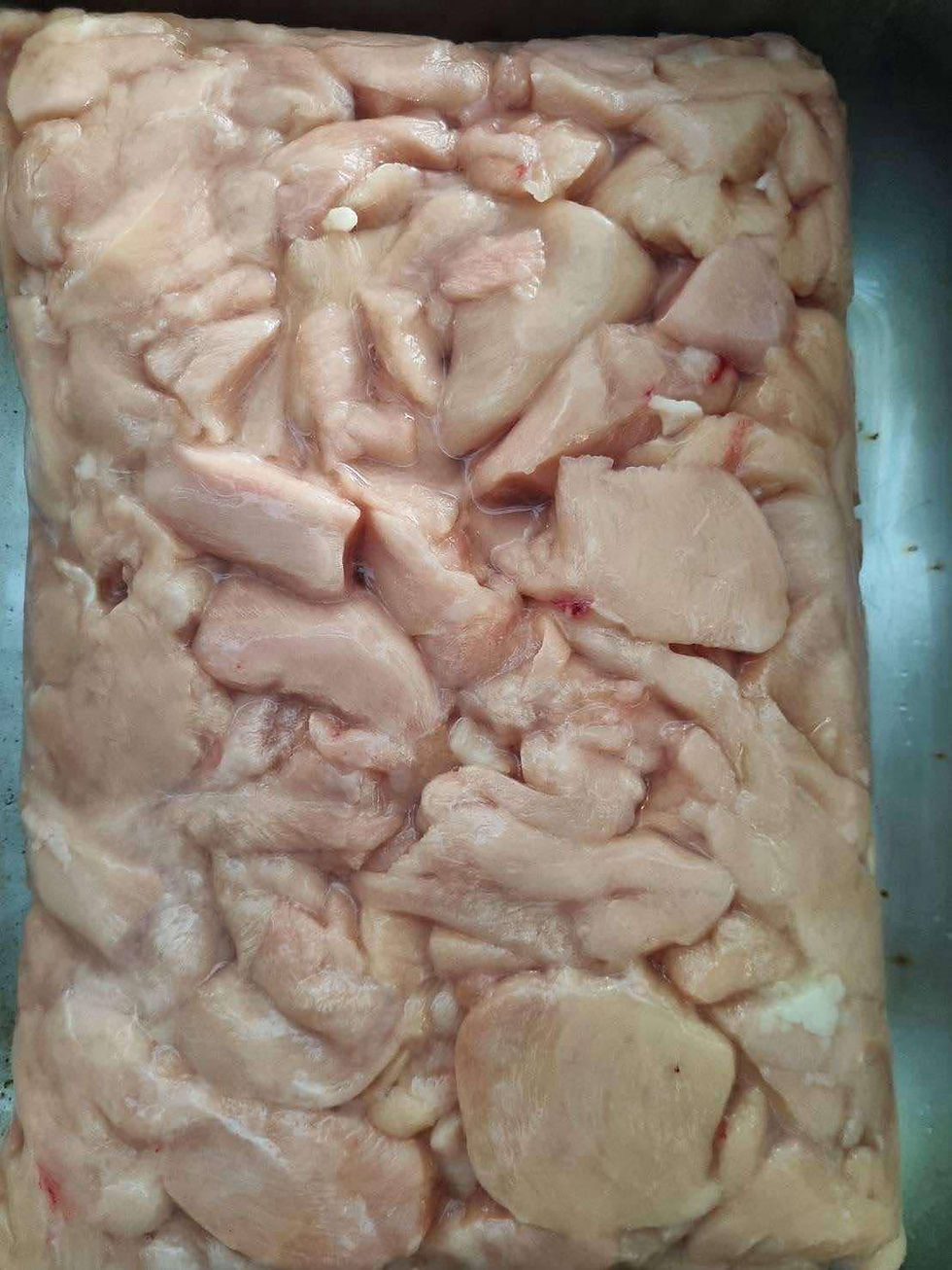 ภาพขนาดย่อ: เนื้ออกไก่ล้วน sbb CP 75฿