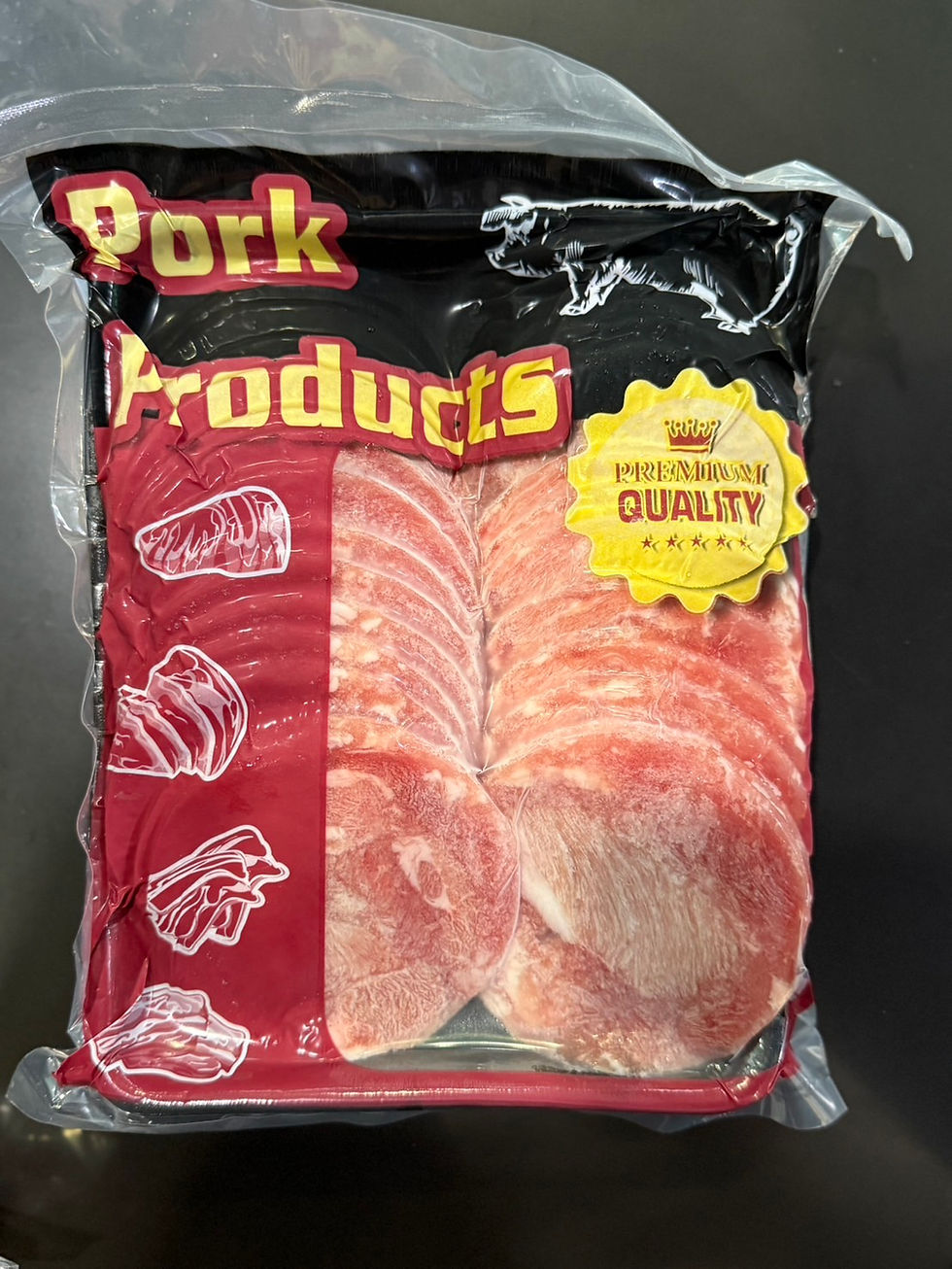 ภาพขนาดย่อ: หมูสไลด์ถาด แบรนด์หมูดำ  89-124฿