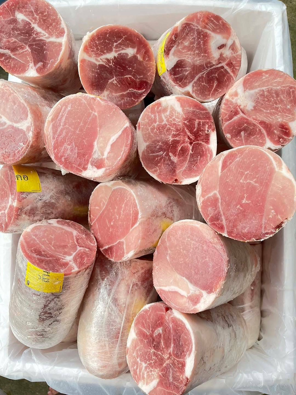ภาพขนาดย่อ: รายการเนื้อหมูพันแรป 134-166฿