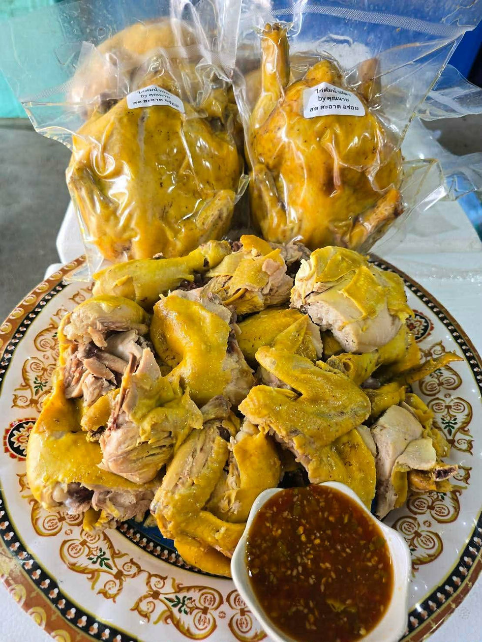 ภาพขนาดย่อ: ไก่ต้มน้ำปลา(ไก่เนื้อ)  78฿