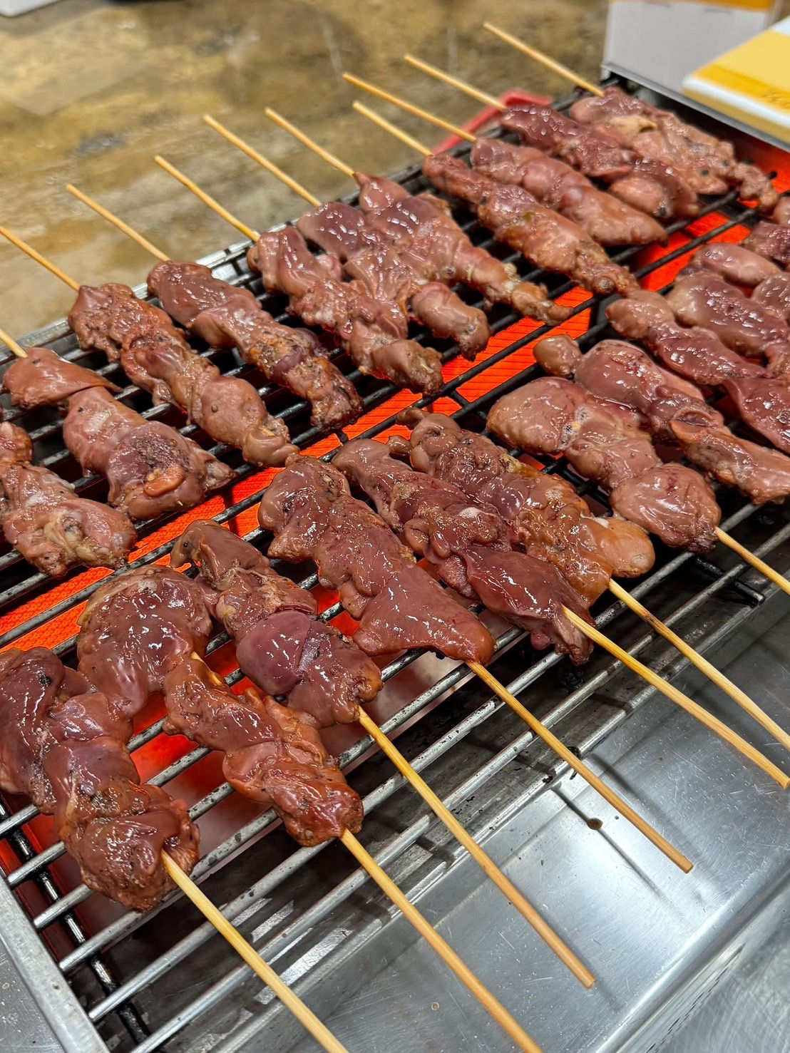 ตับไก่เสียบไม้  215฿