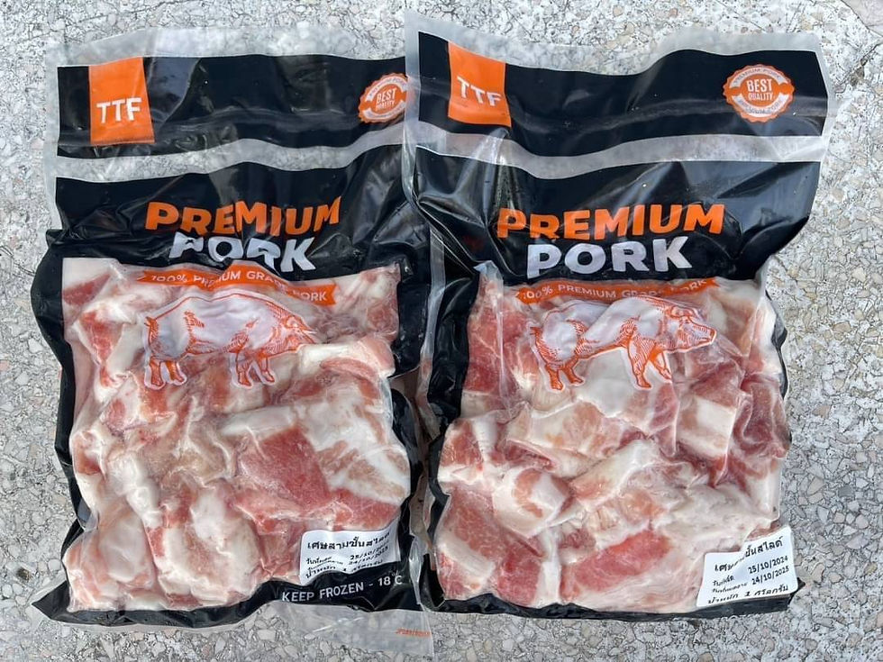 縮圖：切片五花肉TTF 1000克 115฿