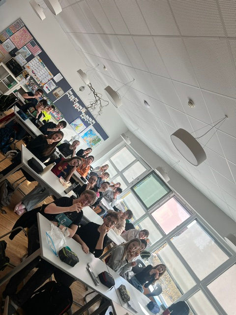 Chemie einmal anders in der Laugen-Backstube der 4b