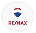 Logo de RE/MAX – red inmobiliaria internacional capacitada en experiencia del cliente y cultura comercial.