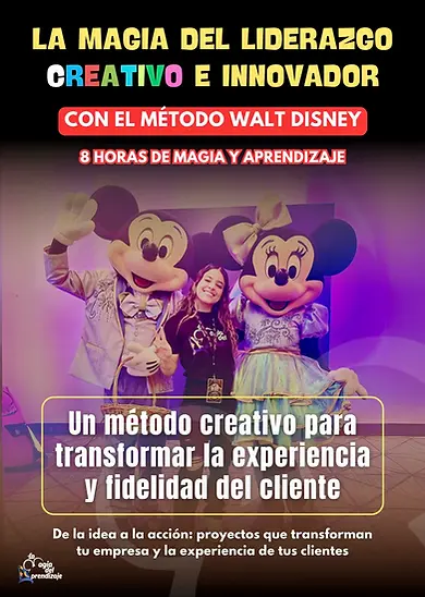 Curso virtual de liderazgo creativo e innovador con el método Walt Disney