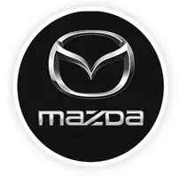 Logo de Mazda – empresa automotriz que recibió capacitación en experiencia del cliente y trabajo en equipo.
