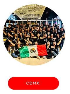 Grupo grande, bandera mexicana, CDMX