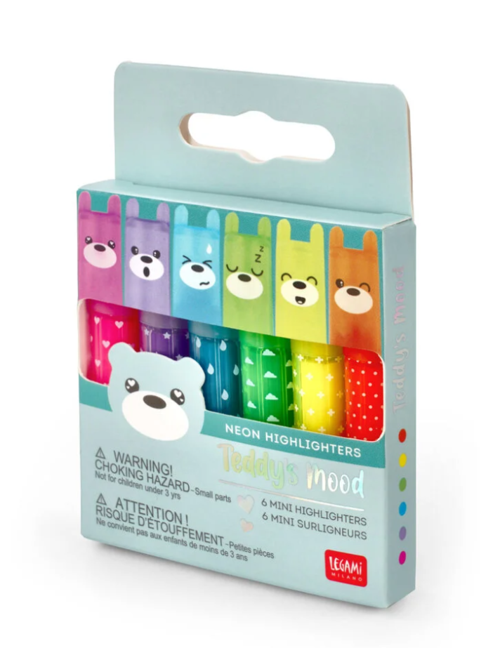 Legami set di 6 mini evidenziatori