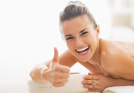 spot on massage spa.jpg woman on massage table