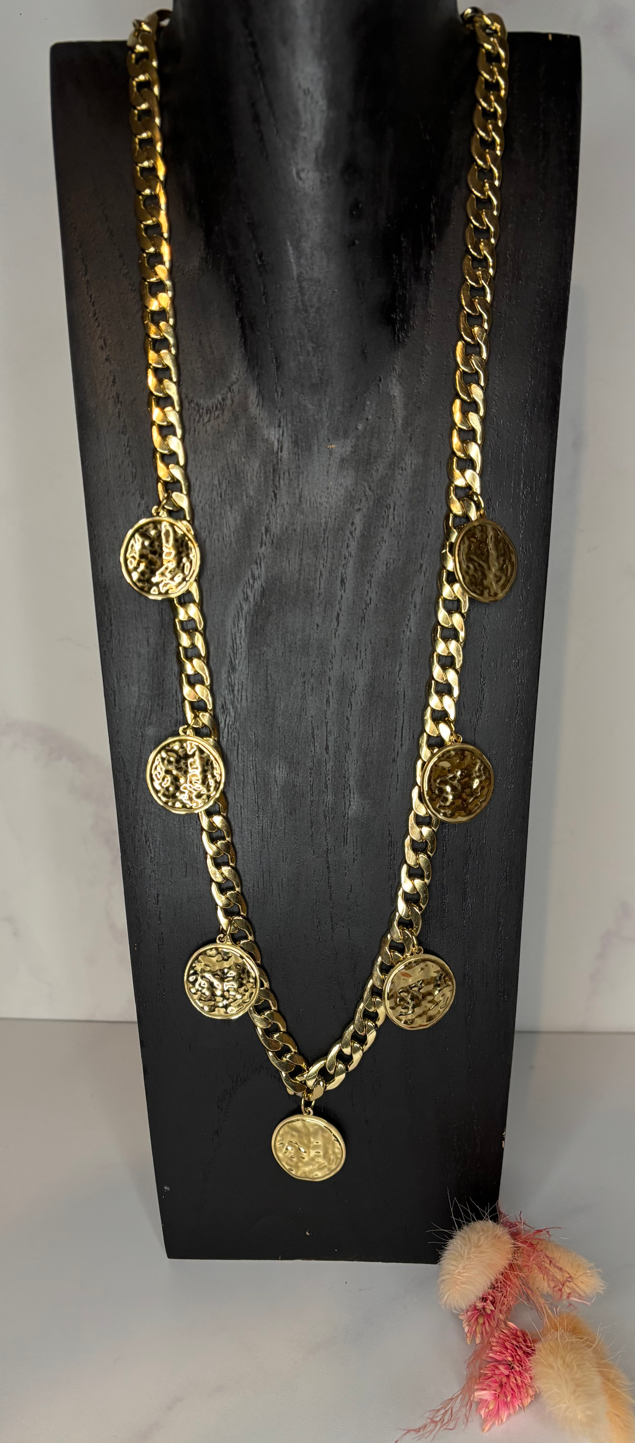 Collier Sautoir Médaille 