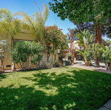 Yard with Northern California house