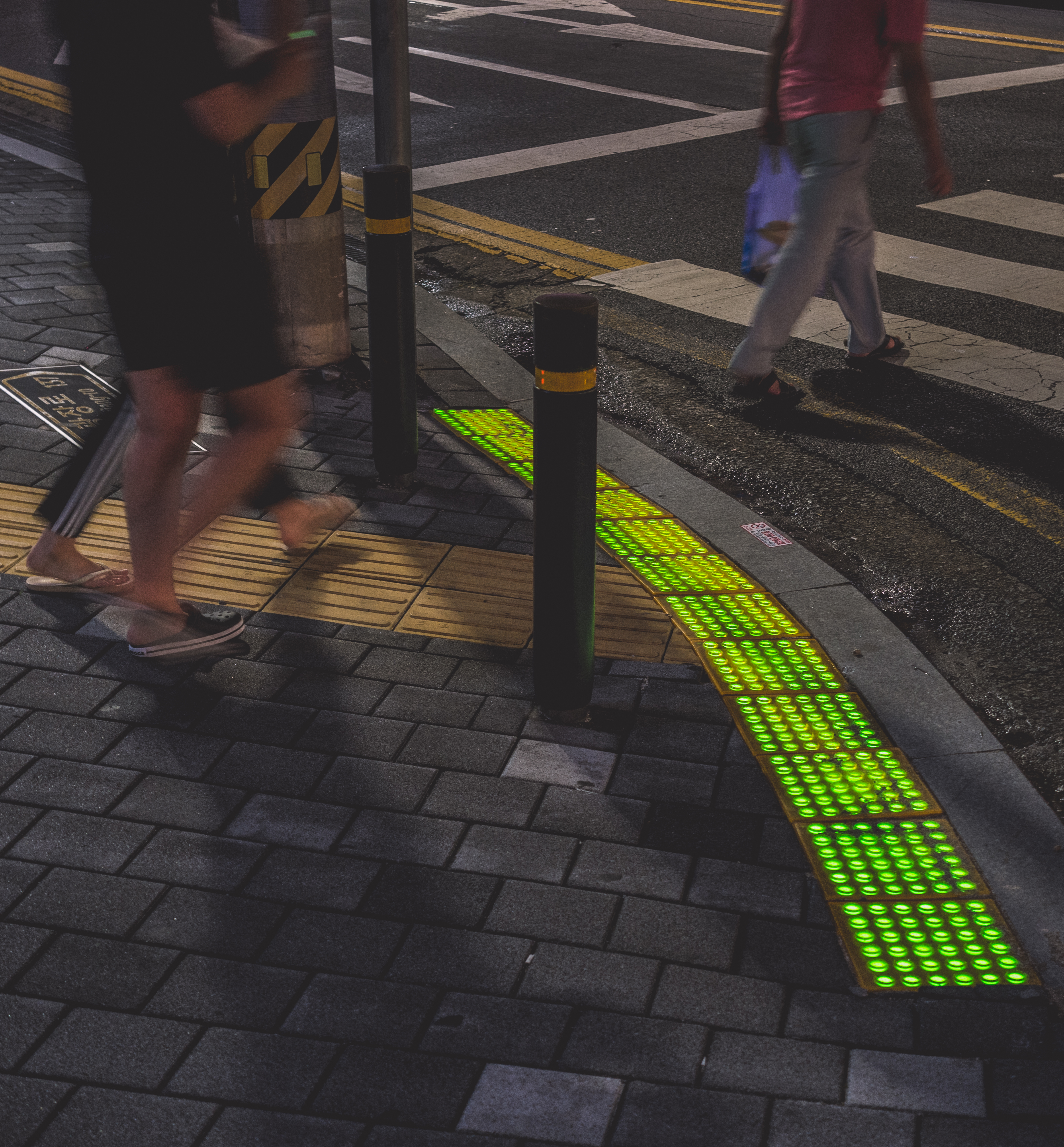 LED Safety Side blocks, Gwangyang