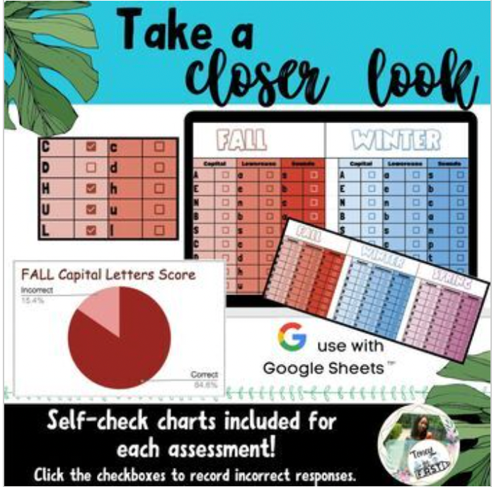 Thumbnail: Digital Letter Name and Sound Assessment