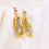 Thumbnail: EXCLUSIVE - Golden Pearl Drop Earrings