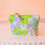 Thumbnail: Green & Blue Floral Jacquard Pouch