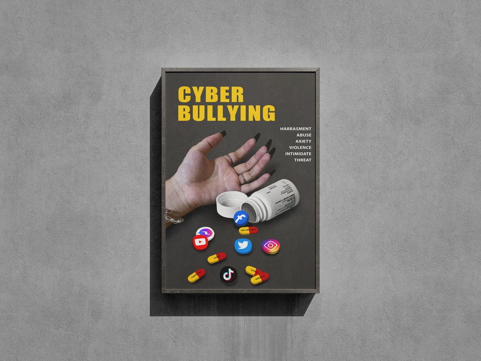 cyber ads mockup