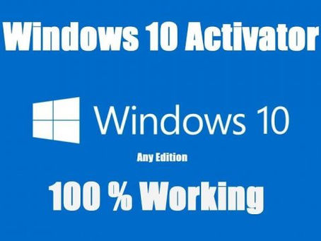 Windows 10 Activator 2020 Crack WORKed Free Download With Latest Version