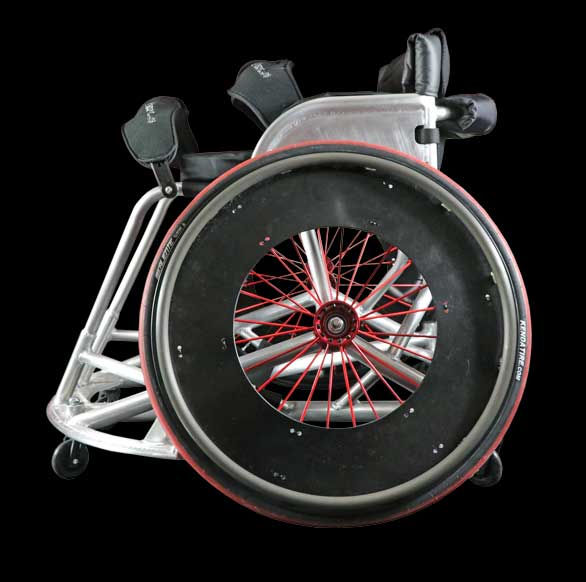 Thumbnail: left side Predator Quad Rugby Chair