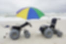 DEBUG MOBILITY PRODUCTS RECLINING ALL-TERRAIN BEACH WHEELCHAIR