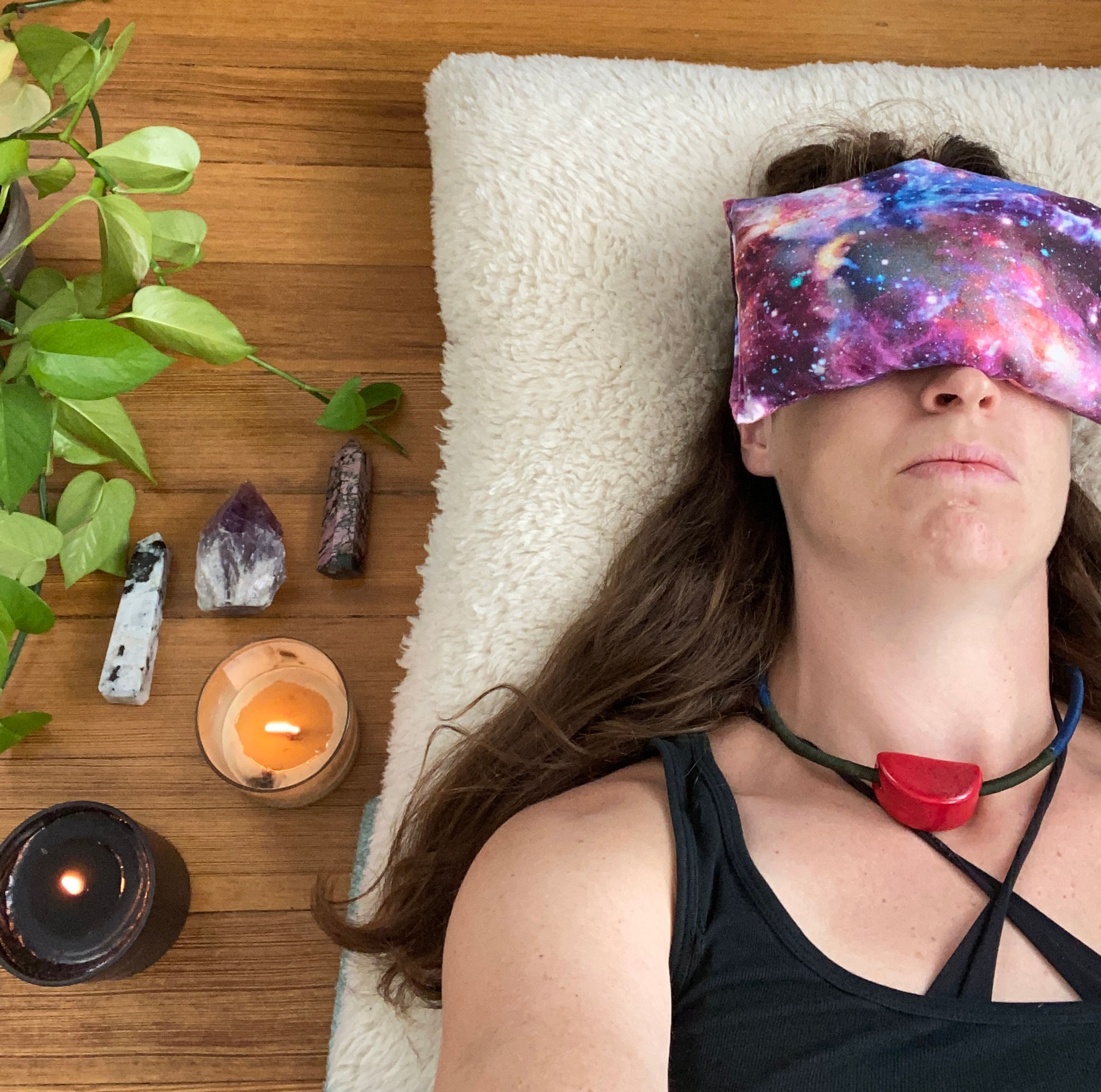 Weighted Botanical Eye PIllow