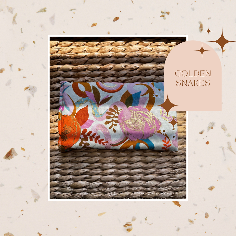 Thumbnail: Weighted Botanical Eye PIllow