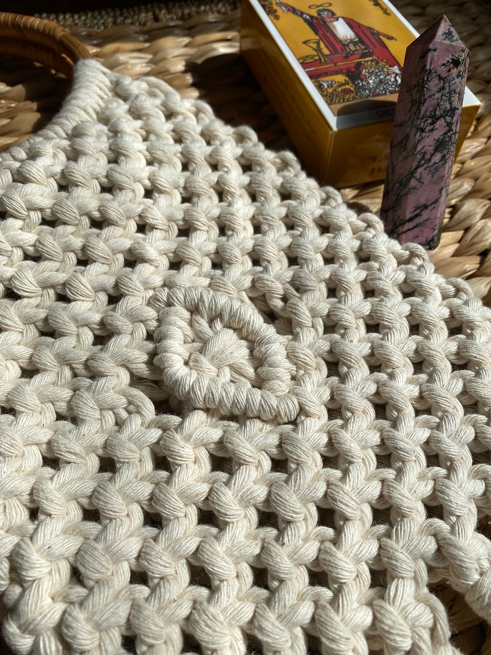 Thumbnail: Handcrafted Macrame Purse