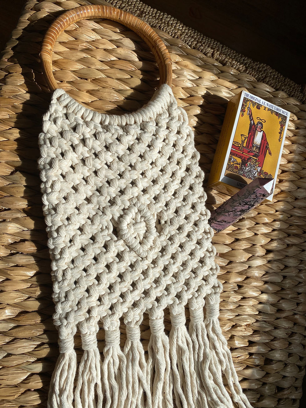 Thumbnail: Handcrafted Macrame Purse