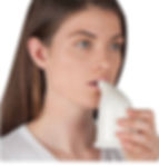 Thumbnail: Himalayan Ceramic Inhaler Salt Kit with 3oz Coarse Salt