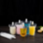 Thumbnail: Stand Up Spout Liquid Bag Flask Pouch With Cap ~ Clear ~ 2oz